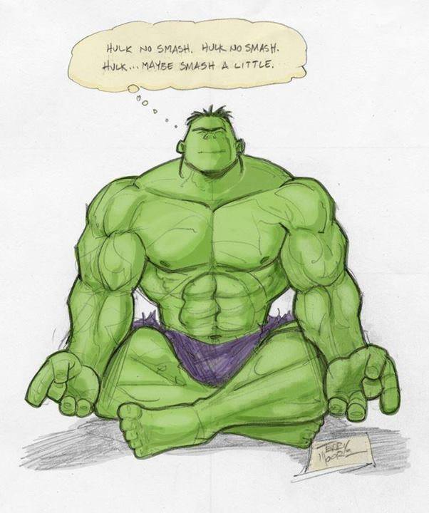 Hulk No Smash...Only a Little